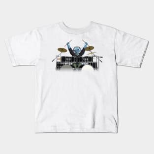 DINOMETAL - TRICERATOPS (No Background) Kids T-Shirt